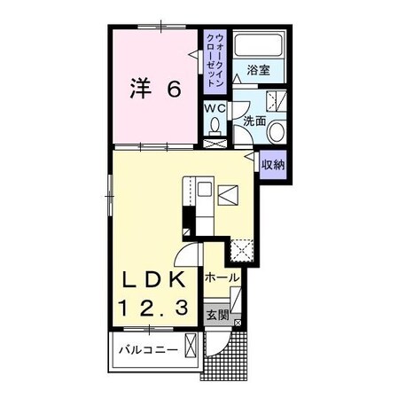 タートルヒルズ5thの物件間取画像